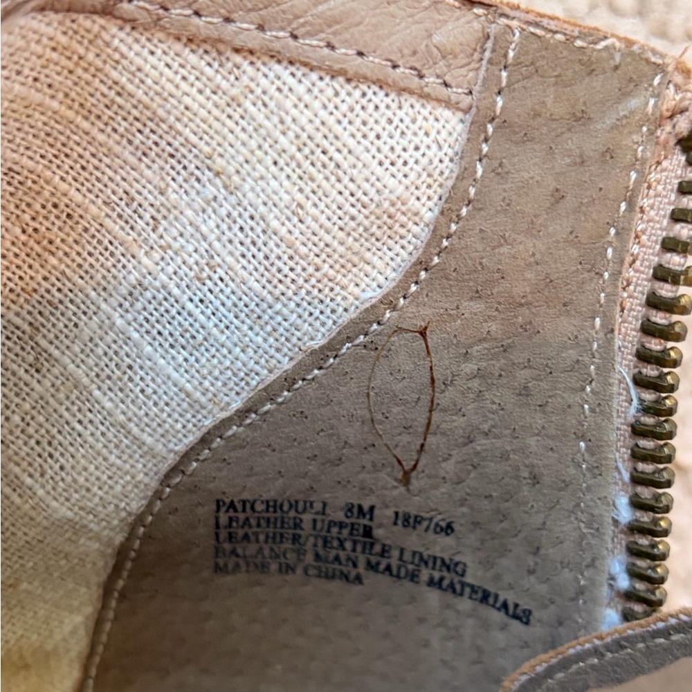 OTBT Women’s Open-Toe Ankle Bootie in Tan - Picture 3 of 4